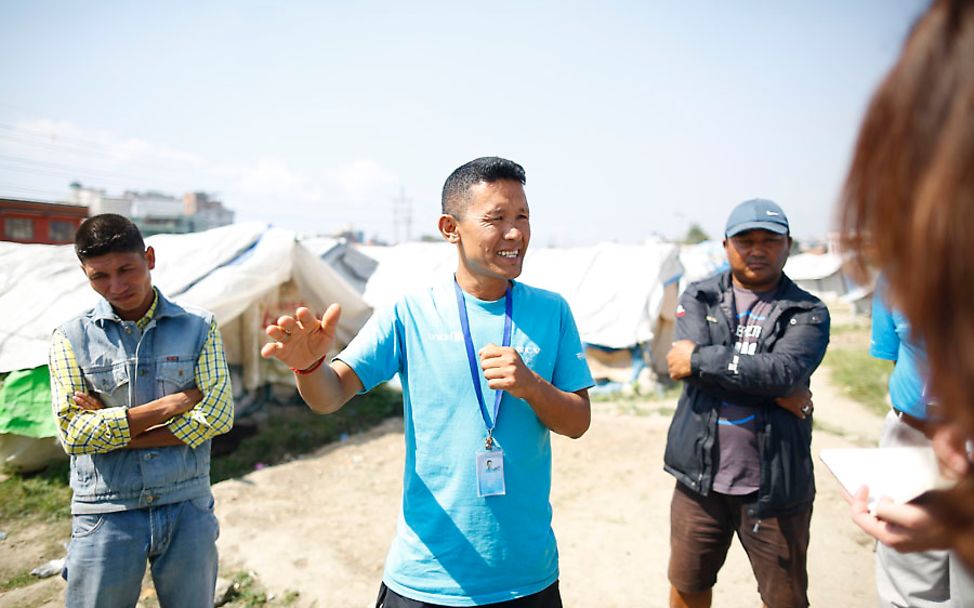 Nepal Erdbeben: Held des Lagers, Sherpa Ang Dawa