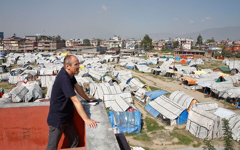 Nepal Erdbeben: Christian Schneider in Kathmandu