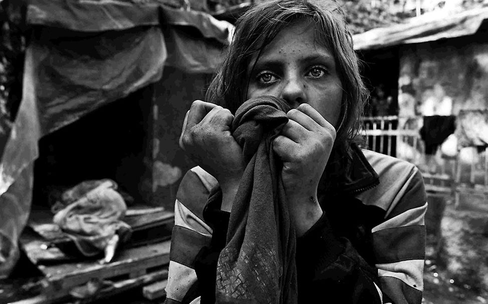 Street children in Odessa. © David John Gillanders/Freelance Photographer