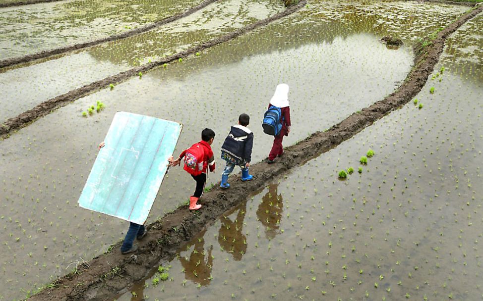 Iran: No distance too far to get to school | © Mohammad Golchin (Freelance Photographer)