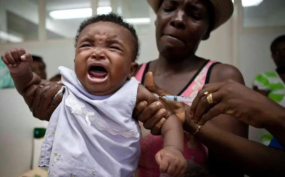 Impfen rettet Kinderleben Haiti: Impfen rettet Kinderleben